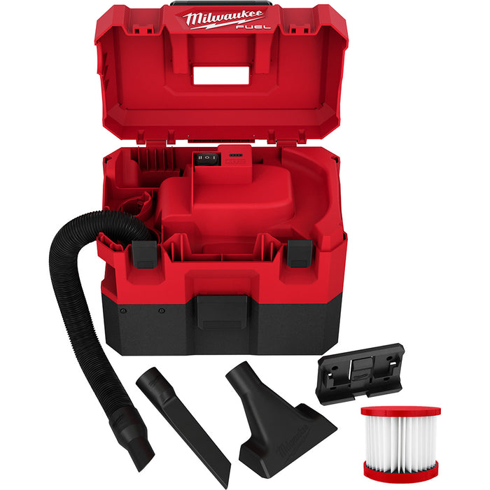 Aspirateur 1.6 gal M12 FUEL™ Humide/Sec, Outil seulement Milwaukee - Quincaillerie G.H. Berger