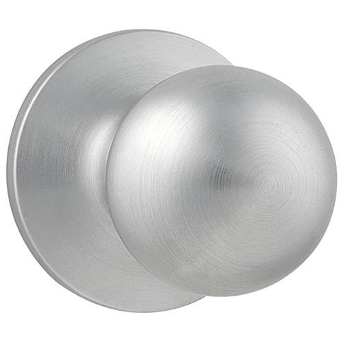 Bouton de passage Regina - Wiser - Chrome satiné - Quincaillerie G.H. Berger