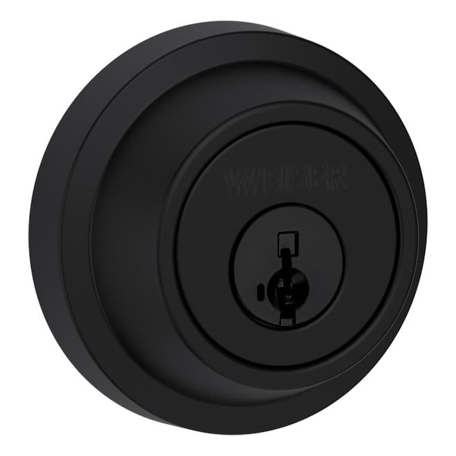 Pêne dormant rond Element - Weiser - Noir mat - Quincaillerie G.H. Berger
