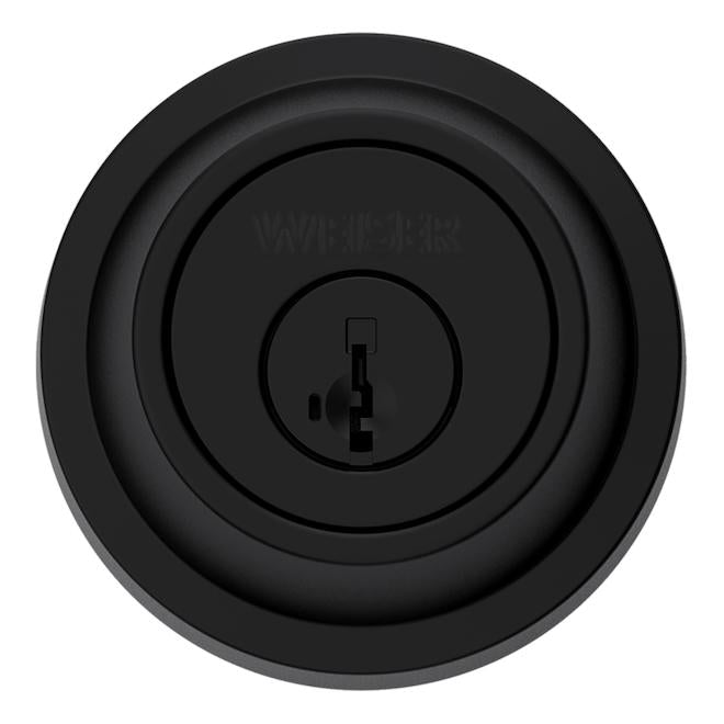 Pêne dormant rond Element - Weiser - Noir mat - Quincaillerie G.H. Berger