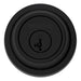 Pêne dormant rond Element - Weiser - Noir mat - Quincaillerie G.H. Berger