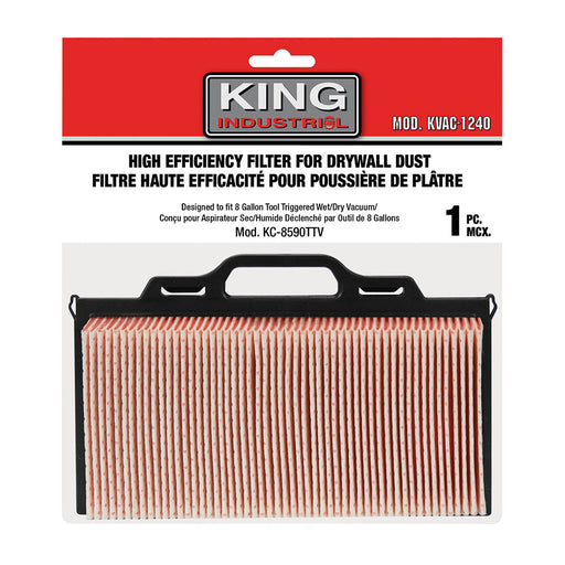 Filtre haute-efficacité pour KC-8590TTV - Quincaillerie G.H. Berger