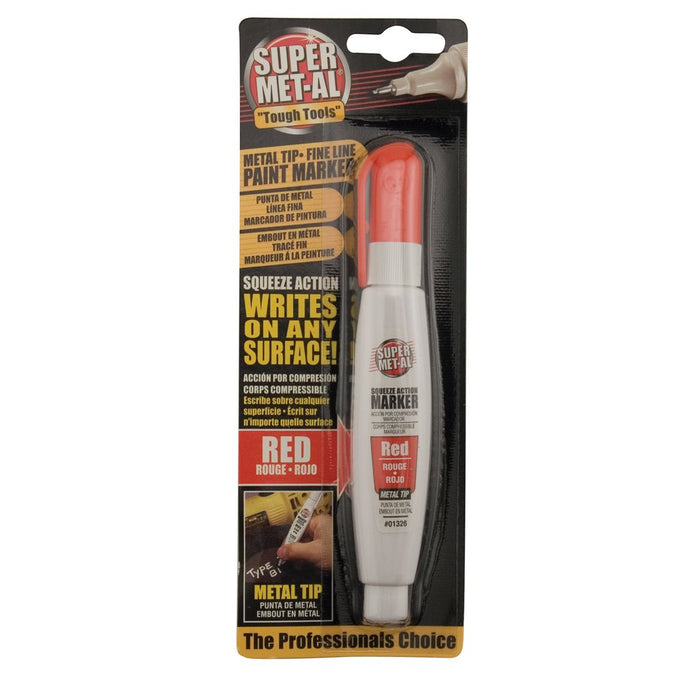 Marqueur de peinture – fin (Rouge) - Quincaillerie G.H. Berger