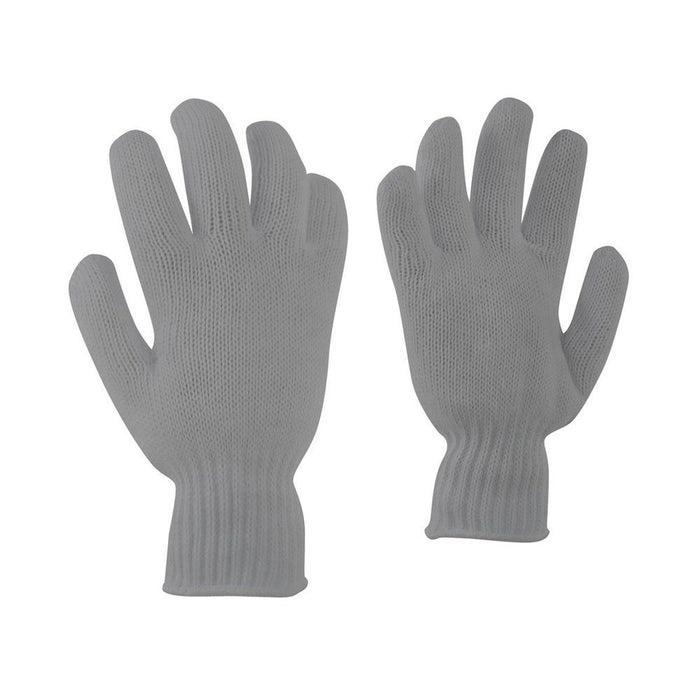 Gant en tricot coton/polyester - Gris 10-4 JOB - Quincaillerie G.H. Berger
