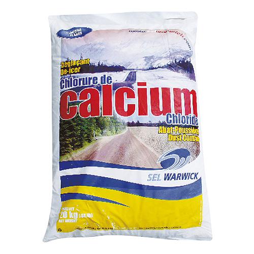 Chlorure de calcium - Sel Warwick - 20kg - Quincaillerie G.H. Berger