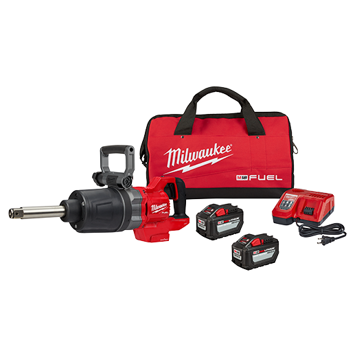 Ens. Clé à chocs 1" M18 FUEL™ à couple élevé, ONE-KEY™, avec batterie 12.0 Ah Milwaukee - Quincaillerie G.H. Berger