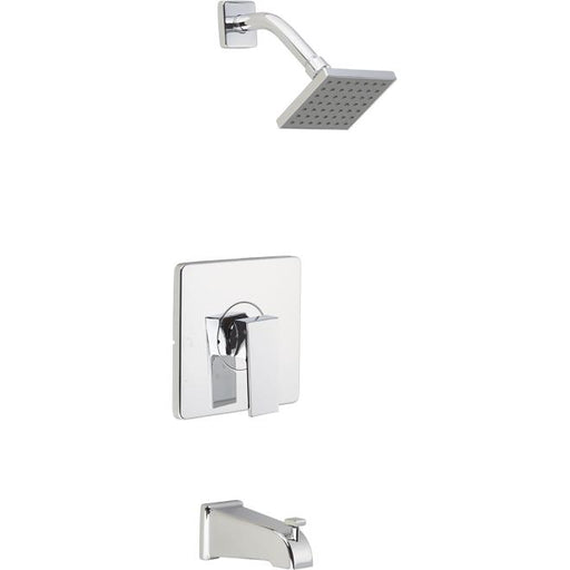 Robinet de bain-douche Quadrato - Chrome poli - Quincaillerie G.H. Berger