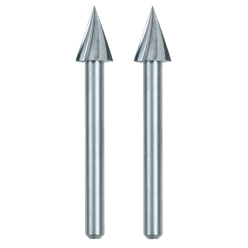 Fraise haute vitesse pointue 1/4" (2/pqt.) - Quincaillerie G.H. Berger