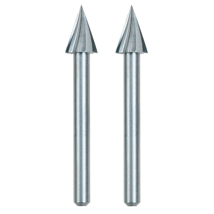 Fraise haute vitesse pointue 1/4" (2/pqt.) - Quincaillerie G.H. Berger