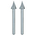 Fraise haute vitesse pointue 1/4" (2/pqt.) - Quincaillerie G.H. Berger