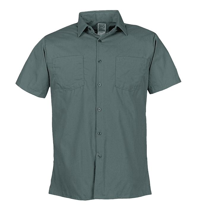 Chemise de travail à manche courte, en Poplin Big Bill - Quincaillerie G.H. Berger