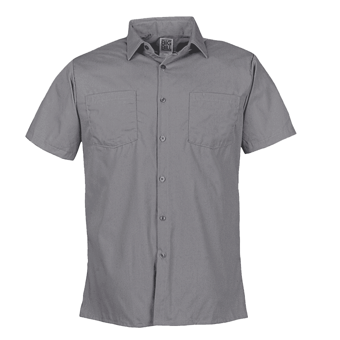 Chemise de travail à manche courte, en Poplin Big Bill - Quincaillerie G.H. Berger