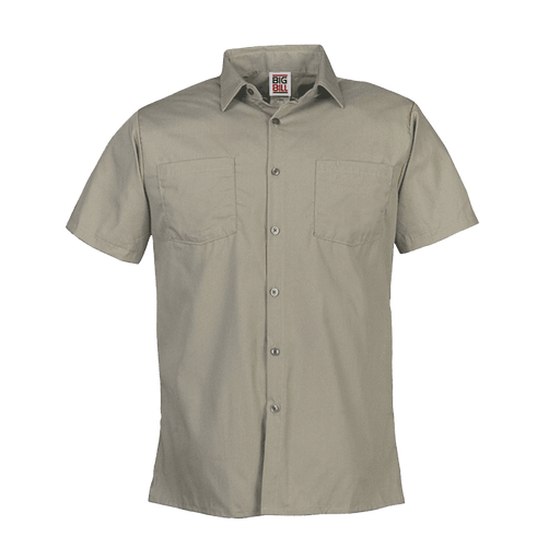 Chemise de travail à manche courte, en Poplin Big Bill - Quincaillerie G.H. Berger
