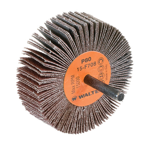 Roue à feuillets COOLCUT™, arbre 1/4" (3"x1"), à grain 80 - Quincaillerie G.H. Berger