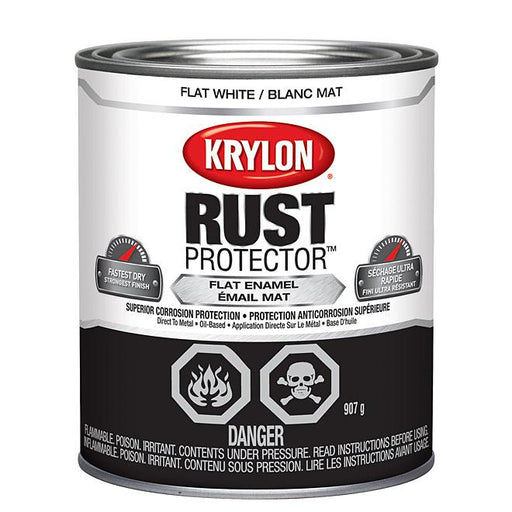 Peinture antirouille Rust Protector - Blanc - Fini mat - 946 ml - Quincaillerie G.H. Berger