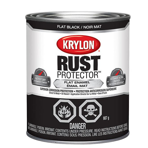 Peinture antirouille Rust Protector - Noir - Fini mat - 946 ml - Quincaillerie G.H. Berger