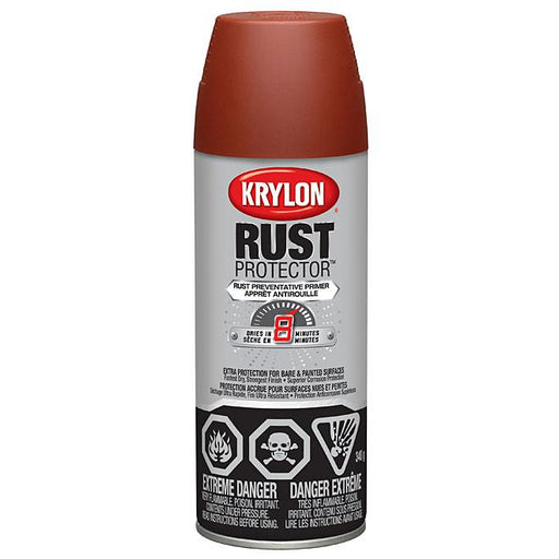 Apprêt antirouille aérosol Krylon - Rouge - Fini mat - Quincaillerie G.H. Berger