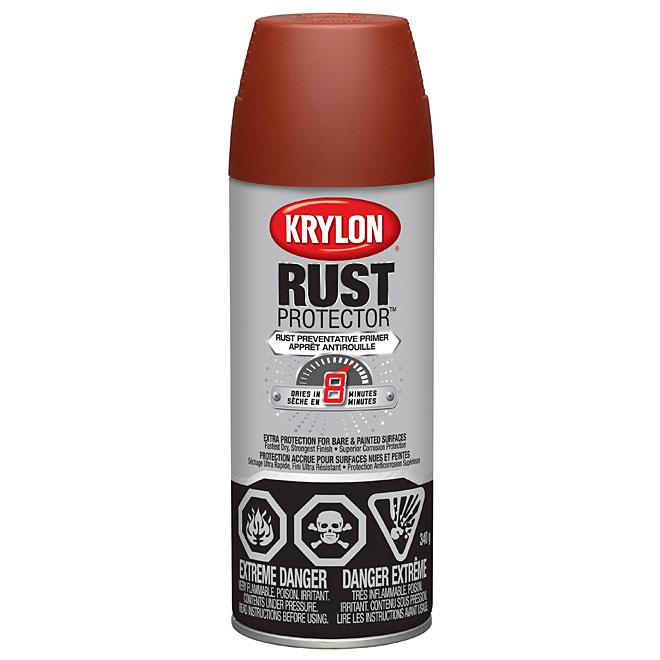 Apprêt antirouille aérosol Krylon - Rouge - Fini mat - Quincaillerie G.H. Berger