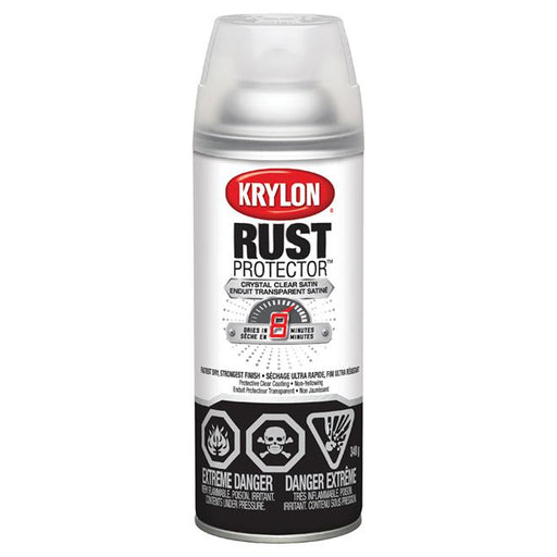 Peinture antirouille émaillée aérosol Rust Protector Krylon - Clair - Fini satiné - Quincaillerie G.H. Berger