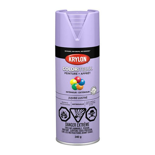 Peinture en aérosol Krylon COLORMAXX 340g lustrée - Jujube - Quincaillerie G.H. Berger
