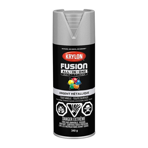 Peinture en aérosol Krylon COLORMAXX 340g métallique - Argent - Quincaillerie G.H. Berger