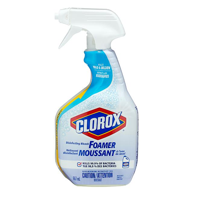 Désinfectant moussant Clorox pour salles de bain - 887 mL - Quincaillerie G.H. Berger
