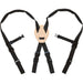 Bretelles noir en nylon ajustables - Quincaillerie G.H. Berger