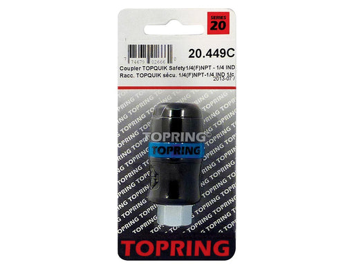 Raccord TOPQUIK (1/4 IND) x 1/4(F)NPT [2x] - Quincaillerie G.H. Berger