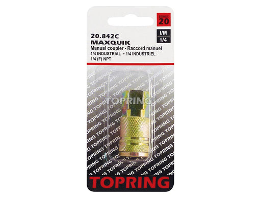 Raccord MAXQUIK (1/4 IND) x 1/4(F)NPT - Quincaillerie G.H. Berger