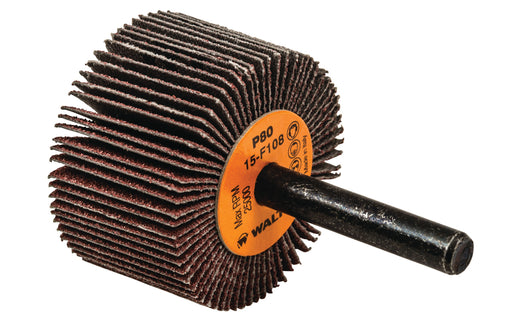 Roue à feuillets COOLCUT™, arbre 1/4" (1-1/2"x1"), à grain 80 - Quincaillerie G.H. Berger