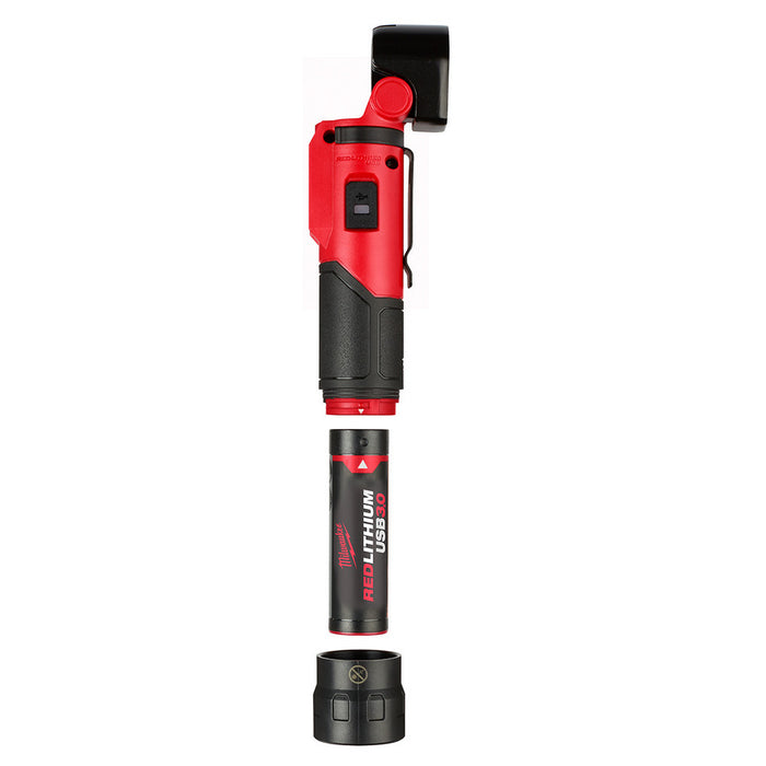 Lampe de poche pivotante, avec batterie USB Milwaukee - Quincaillerie G.H. Berger