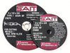 Meule à tronçonner 4" x1/8", arbre 3/8" United Abrasives inc. Sait - Quincaillerie G.H. Berger