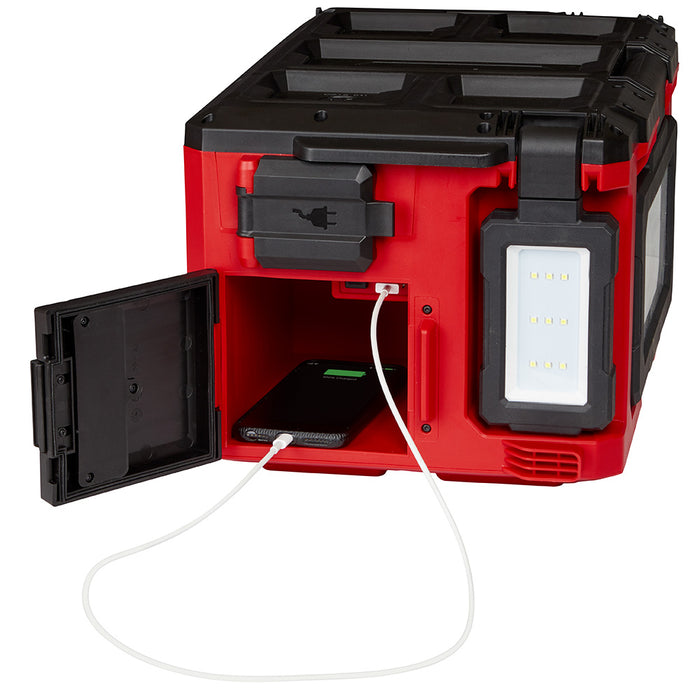 Lampe de travail / Chargeur M18™ PACKOUT™, Outil seulement Milwaukee - Quincaillerie G.H. Berger