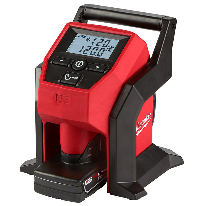 Ens. Compresseur 12V Milwaukee - Quincaillerie G.H. Berger