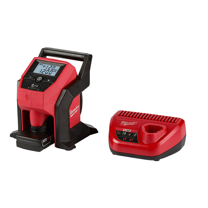 Ens. Compresseur 12V Milwaukee - Quincaillerie G.H. Berger