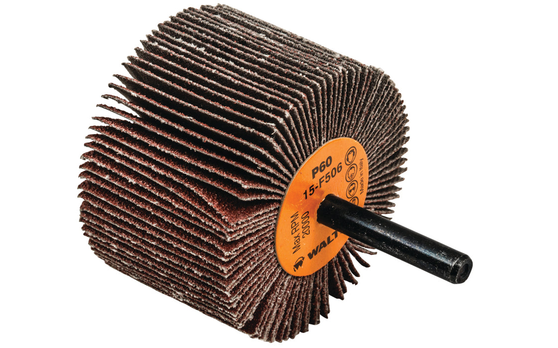 Roue à feuillets COOLCUT™, arbre 1/4" (2-1/2"x1-1/2"), à grain 60 - Quincaillerie G.H. Berger