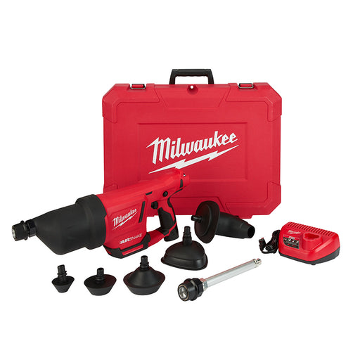 Ens. dégorgeoir pneumatique M12 AIRSNAKE™ Milwaukee - Quincaillerie G.H. Berger
