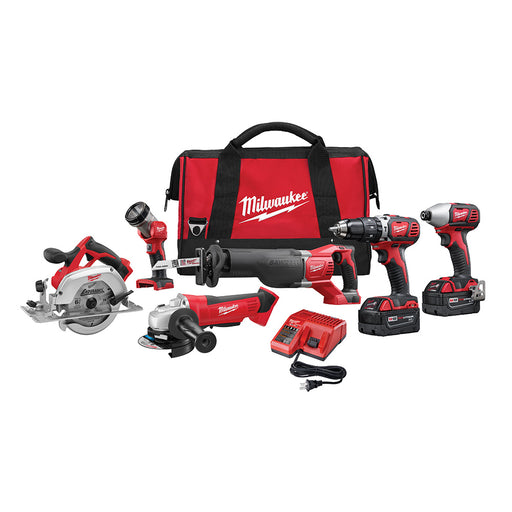 Ens. 6 outils ® M18™ avec 2 batteries 3.0Ah Milwaukee - Quincaillerie G.H. Berger