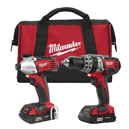 Ens. 2 outils ® M18™ avec 2 batteries 1.5Ah Milwaukee - Quincaillerie G.H. Berger