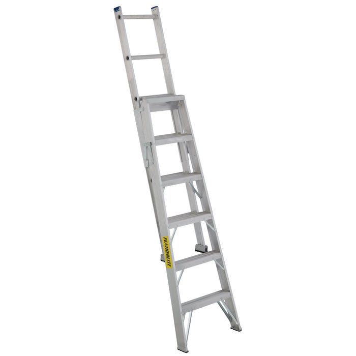 Échelle multiposition Grade 1 (6’ à 12’) Featherlite - Quincaillerie G.H. Berger