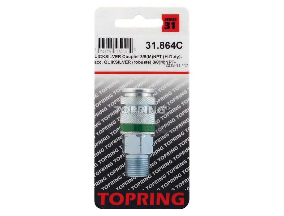 Raccord Quiksilver (ULTRAFLO) 3/8(M)NPT - Quincaillerie G.H. Berger