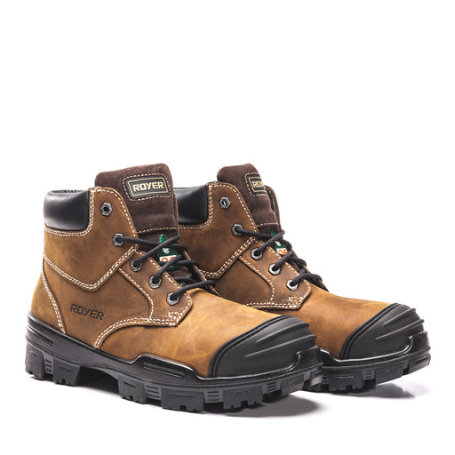 Botte de sécurité 6" Ventura™ Sans Metal - Brun Royer - Quincaillerie G.H. Berger