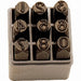 Ens. 9 poinçons chiffrés 3/16" - Quincaillerie G.H. Berger
