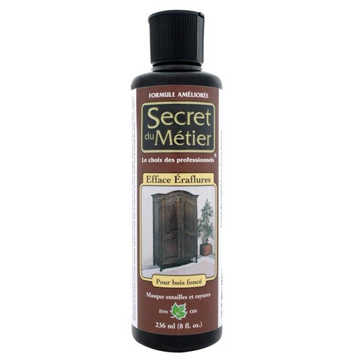 Efface éraflures pour bois foncé - 236 mL Secret du métier - Quincaillerie G.H. Berger