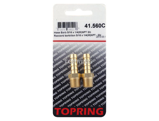 Raccord Barb. 5/16 x 1/4(M)NPT - Quincaillerie G.H. Berger