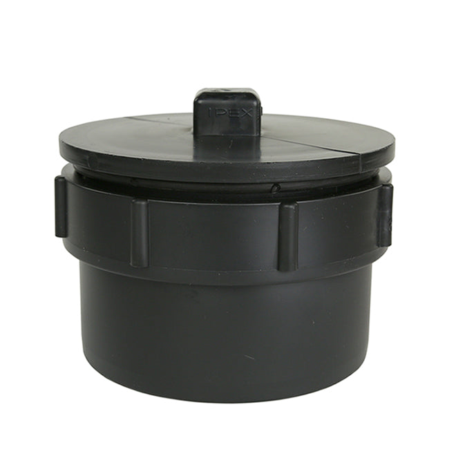 Adaptateur de regard, en ABS, 4 po et bouchon mâle – IPEX - Quincaillerie G.H. Berger