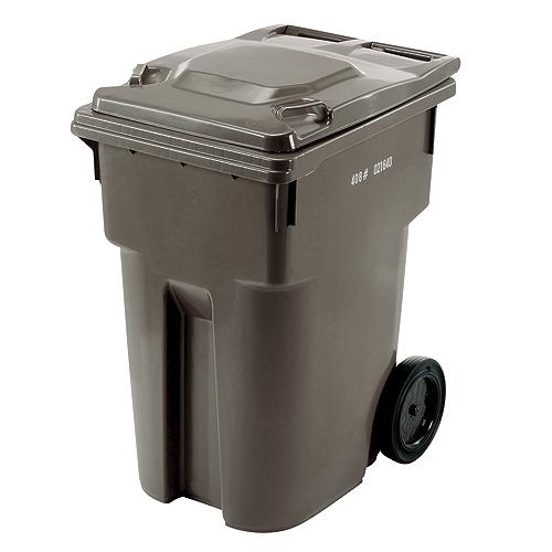 Bac roulant gris 360 L avec roues de 12" Master Cart - Quincaillerie G.H. Berger