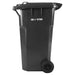 Bac roulant gris 240 L avec roues de 8" Master Cart - Quincaillerie G.H. Berger
