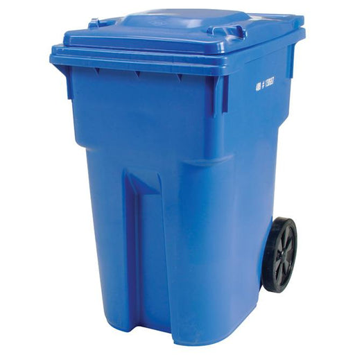Bac roulant bleu 360 L avec roues de 12" Master Cart - Quincaillerie G.H. Berger