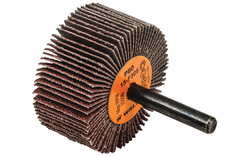 Roue à feuillets COOLCUT™, arbre 1/4" (2"x1"), à grain 60 - Quincaillerie G.H. Berger